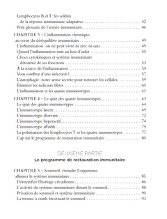 A chacun son système immunitaire