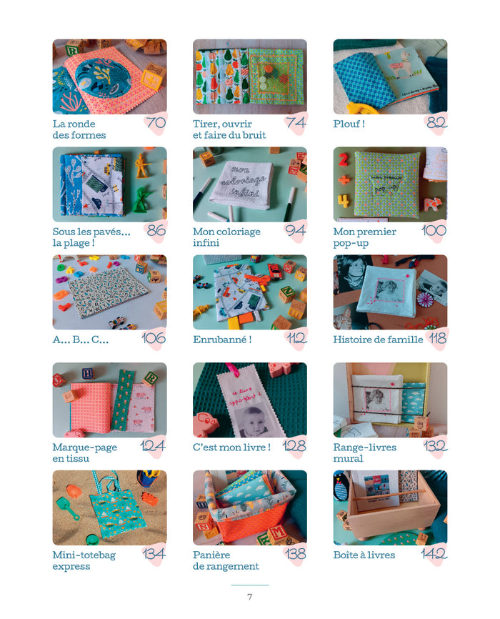 Livres d'éveil en tissu