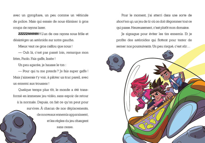 Le monde est devenu un jeu vidéo ! - Tome 02 Niveau Galaxie