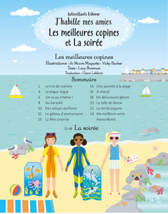 Les meilleures copines et La soirée - J'habille mes amies (volumes combinés)