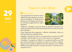 Une année de rituels pour développer les compétences psychosociales Cycles 2 et 3