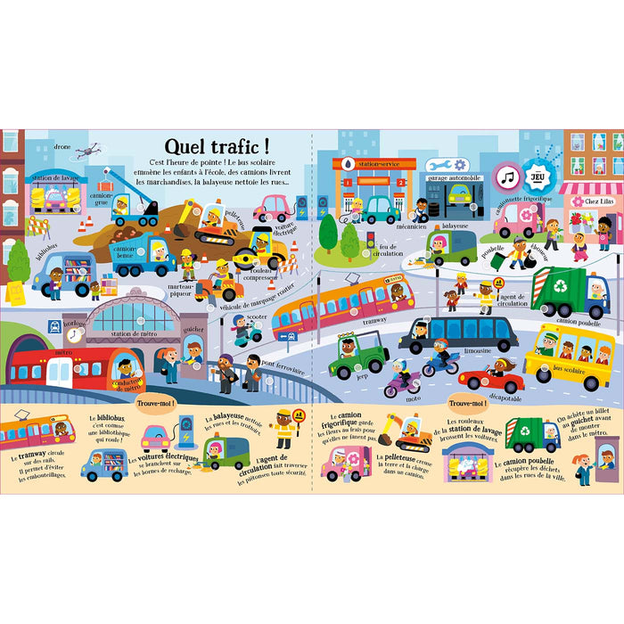 Mon cherche et trouve sonore 200 sons dans la ville