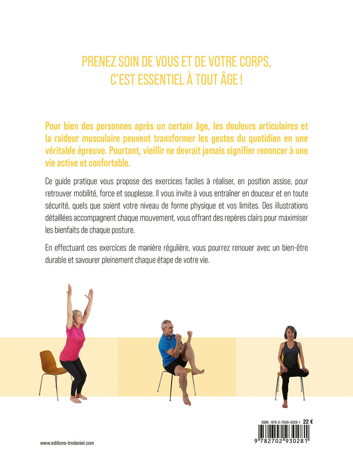 Exercices sur chaise pour seniors