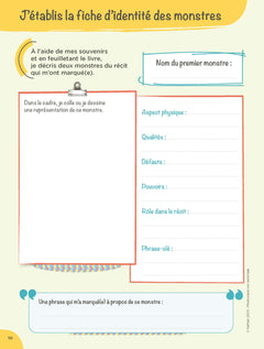 Mon carnet de lecteur 6e à personnaliser