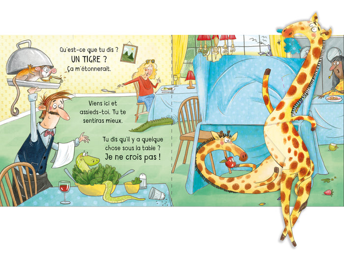 Il y a un hippopotame dans mes toilettes ! - Mon drôle de pop-up