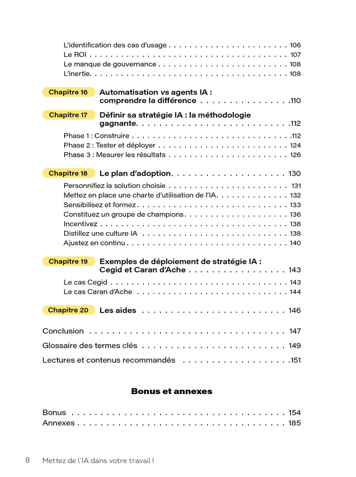Mettez de l'IA dans votre travail