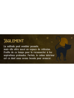 Le petit Oracle du chat noir