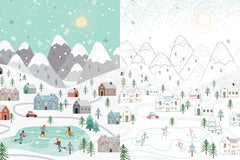 Mes coloriages au fil des saisons
