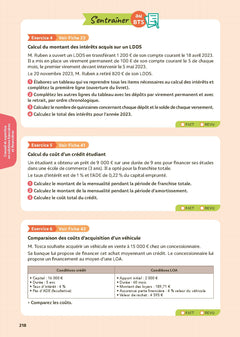 Toutes les matières BTS Banque