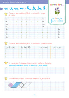 Mon cahier d'écriture CP