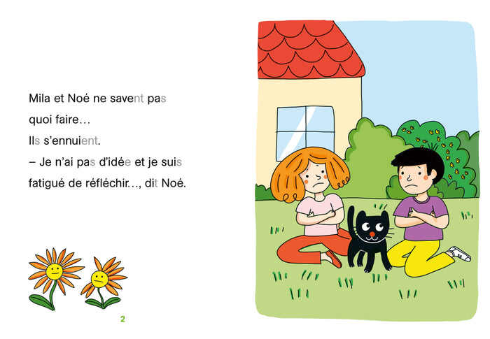 Regarde je lis ! Une histoire à lire tout seul - Mila et Noé sous la tente Niv3