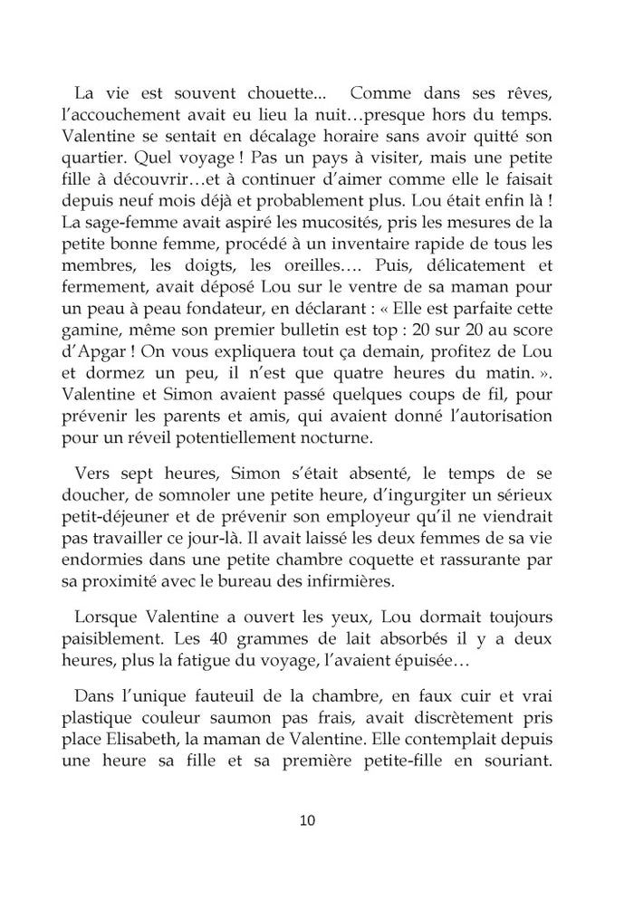 Non, non, ne t'inquiète pas, ça devrait aller