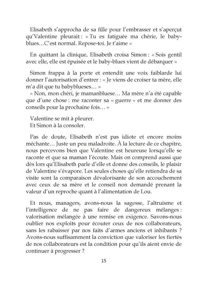 Non, non, ne t'inquiète pas, ça devrait aller