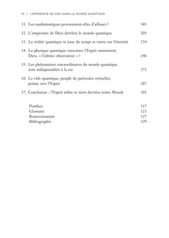 L'empreinte de Dieu dans le monde quantique