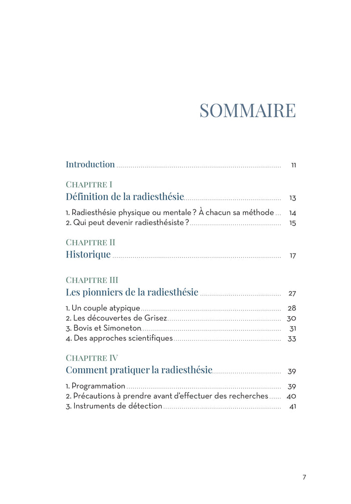 Radiesthésie et géobiologie