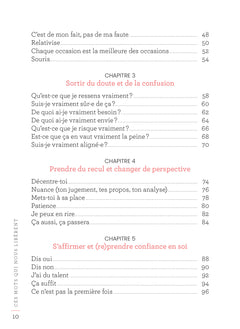 Ces mots qui nous libèrent - 50 antidotes à la négativité, la peur et l'anxiété