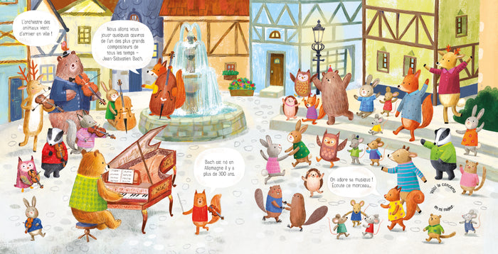 L'orchestre des animaux joue Bach