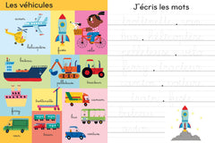 Tracer - Effacer - Recommencer - 100 mots à écrire
