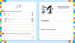 Mon cahier d'écriture lettres bâtons avec Loup