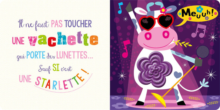 Une poulette qui caquette