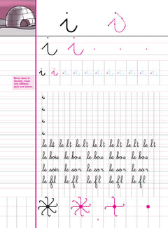 Cahier d'écriture CP