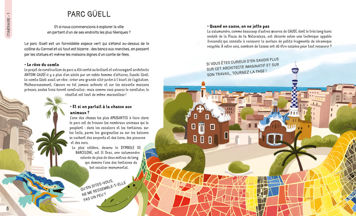 Jeunes explorateurs à la découverte de Barcelone