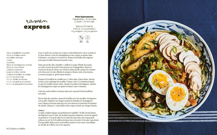 1 plat et basta - Maigrir avec 70 plats uniques, gourmands et équilibrés