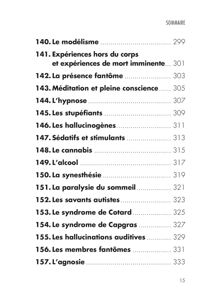 Neurosciences - cerveau, émotions, conscience, mémoire... en 200 concepts clés