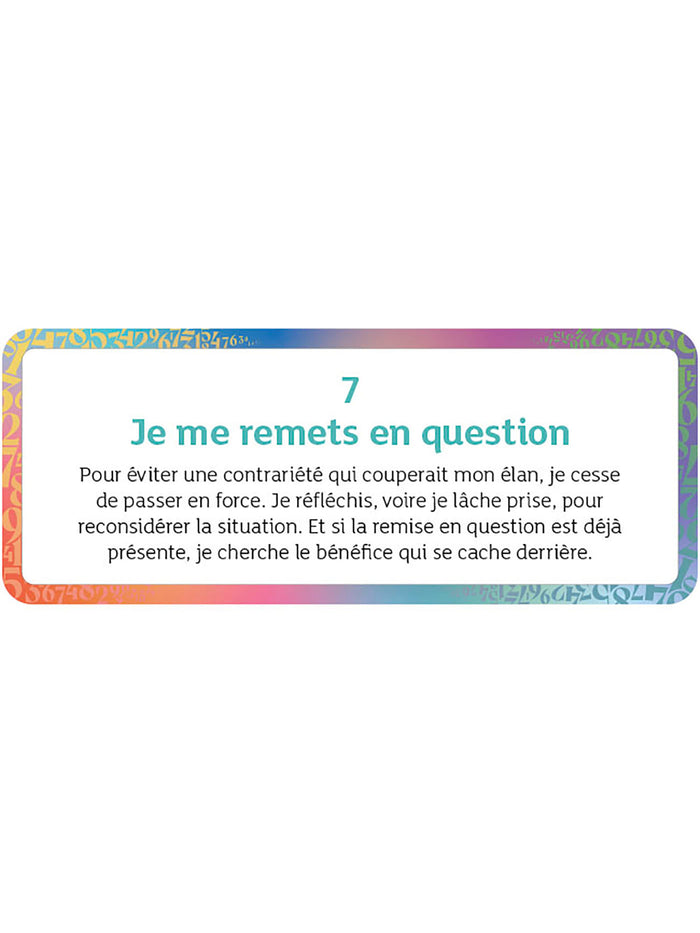 La petite boîte de la numérologie pour une impulsion positive dans ma journée