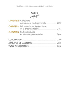 Pourquoi choisir quand on veut tout faire