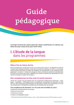La grammaire ritualisée sur 2 jours