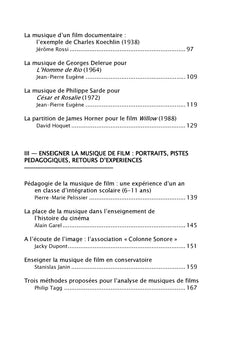 analyser la musique de film