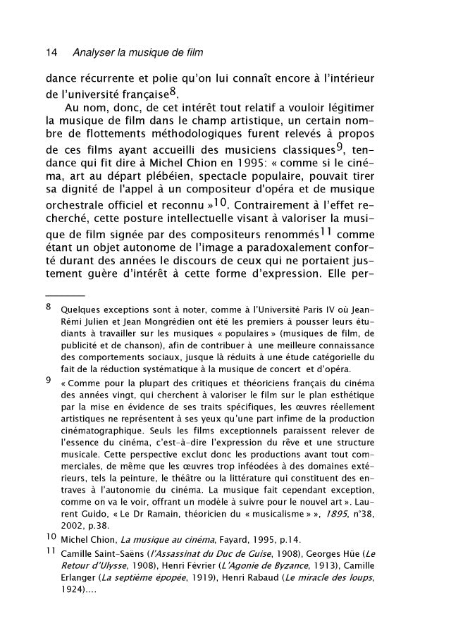 analyser la musique de film