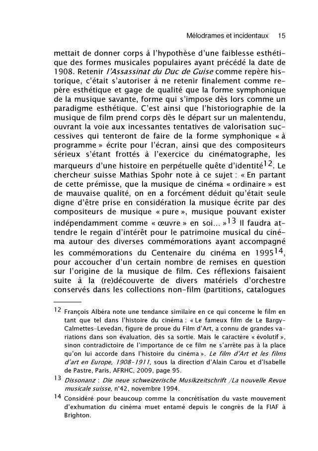 analyser la musique de film