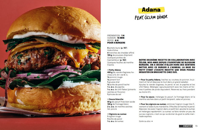 Burgers, 60 recettes