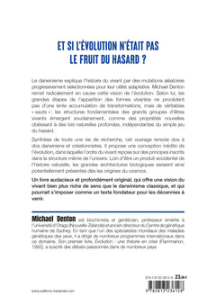 Darwin en crise - Nous ne sommes pas là par hasard !