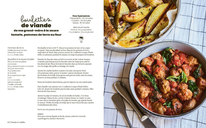 1 plat et basta - Maigrir avec 70 plats uniques, gourmands et équilibrés