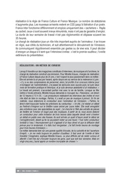 Les métiers de l'audiovisuel