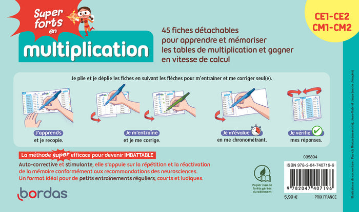 Super forts en multiplication du CE1 au CM2