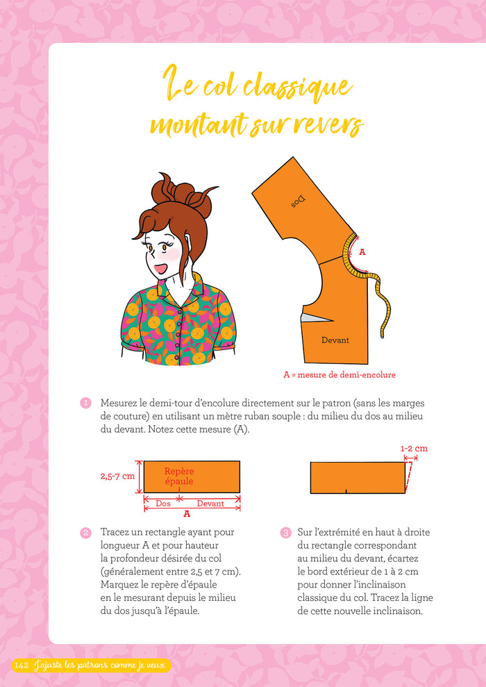 J'ajuste mes patrons comme je veux ! - Spécial Bustes et cols