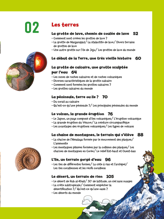 Tout savoir en BD sur La terre