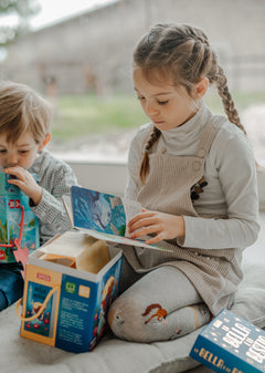 Puzzle + livre - La belle et la bête