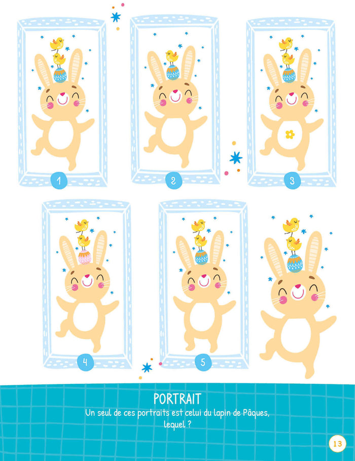 Mon grand bloc de jeux et d'activités - Pâques