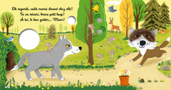Petit loup dans la forêt