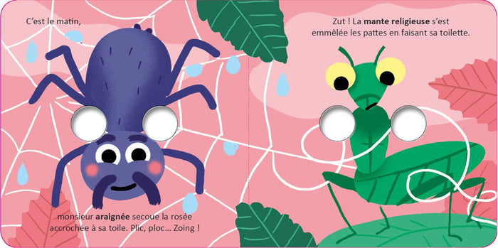 Drôles de doigts - Les bébêtes dans l'herbe