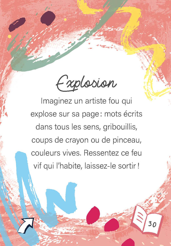 Le nouveau journal créatif - Coffret 44 cartes + livre