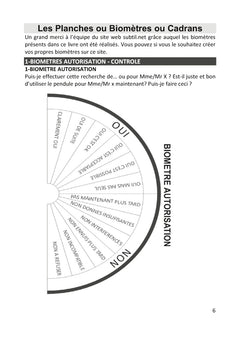 Planches de radiesthésie pour thérapeutes et particuliers