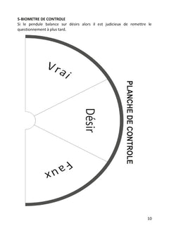 Planches de radiesthésie pour thérapeutes et particuliers