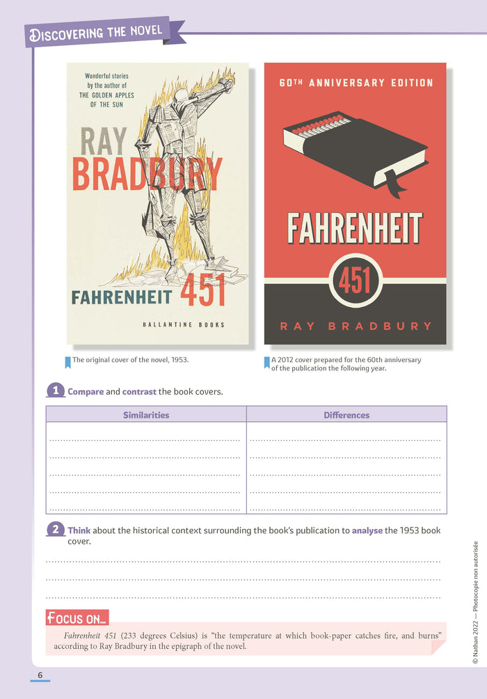 Reading Guide - Fahrenheit 451