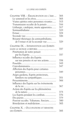 Le livre des esprits